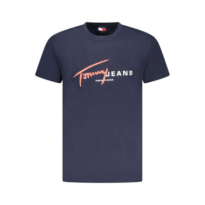 Tommy Hilfiger Blue Cotton T-Shirt