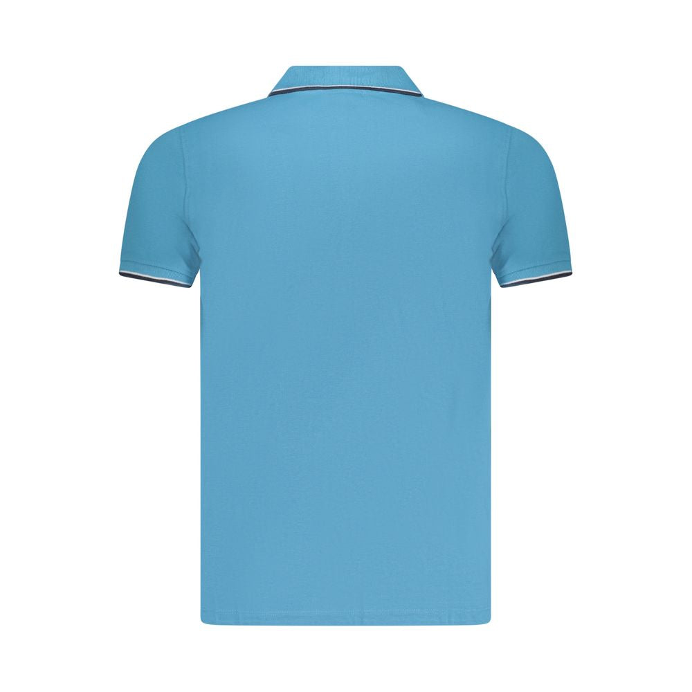 Norway 1963 Blue Cotton Polo Shirt