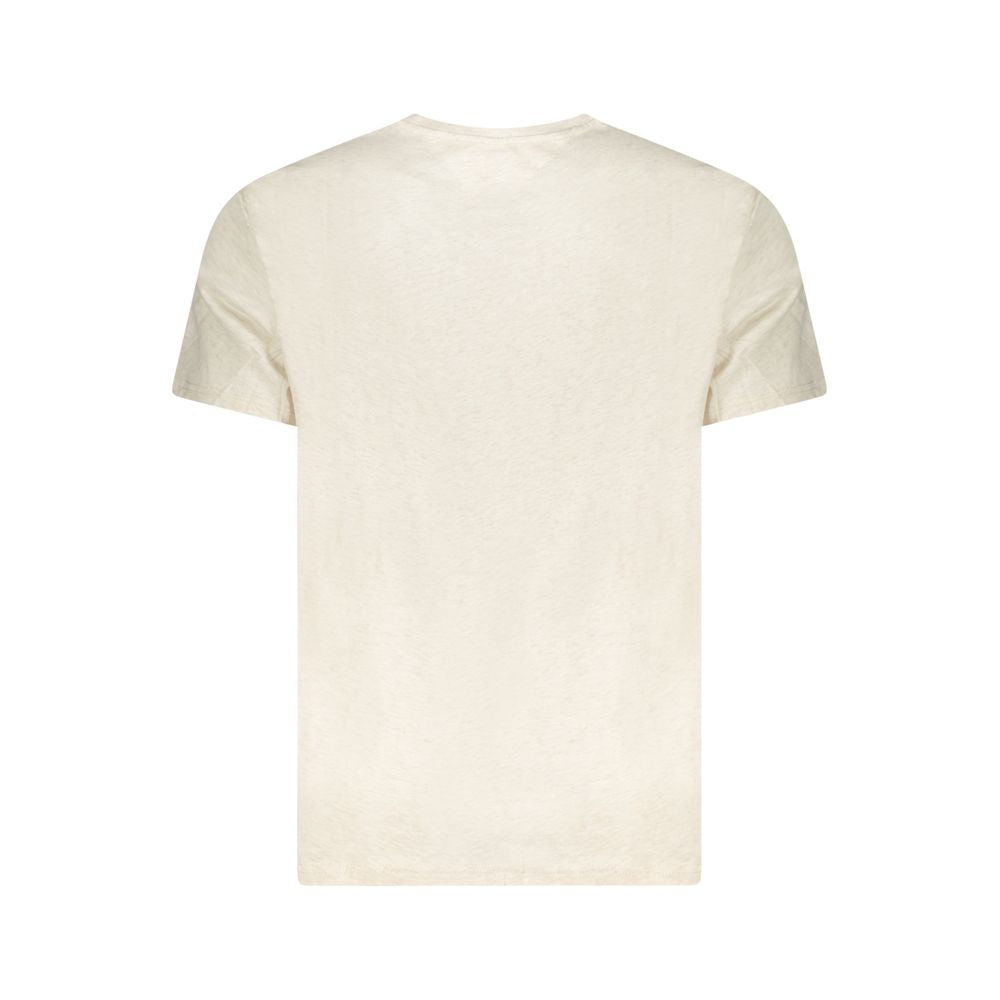 Tommy Hilfiger Beige Cotton T-Shirt