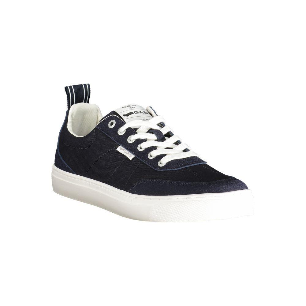 Gas Blue Polyester Men Sneaker GA-38617-EU45/US12