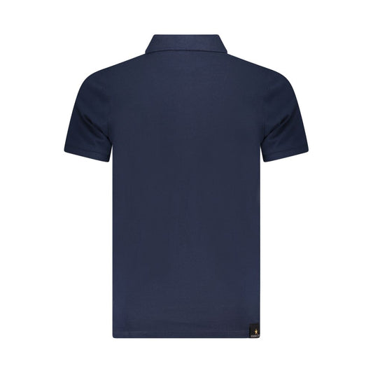 Accademia Militare Blue Cotton Polo Shirt AC-36537-S