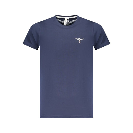Accademia Militare Blue Cotton T-Shirt AC-36539-S