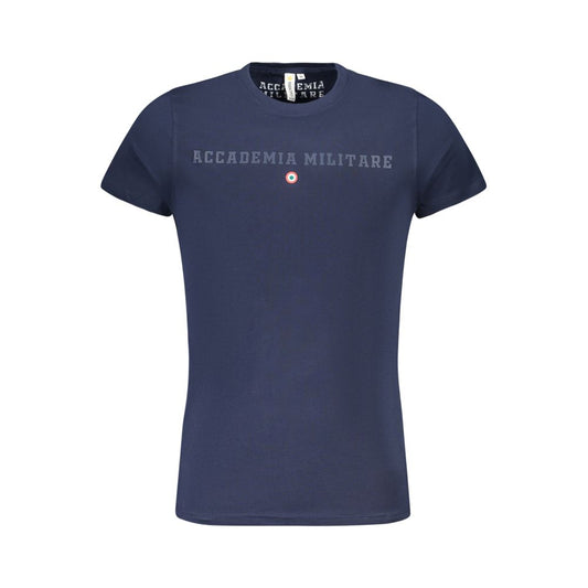 Accademia Militare Blue Cotton T-Shirt AC-36541-S