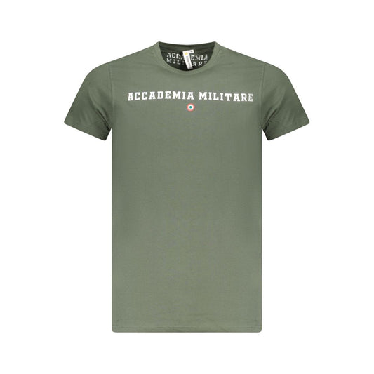Accademia Militare Green Cotton T-Shirt AC-36551-S