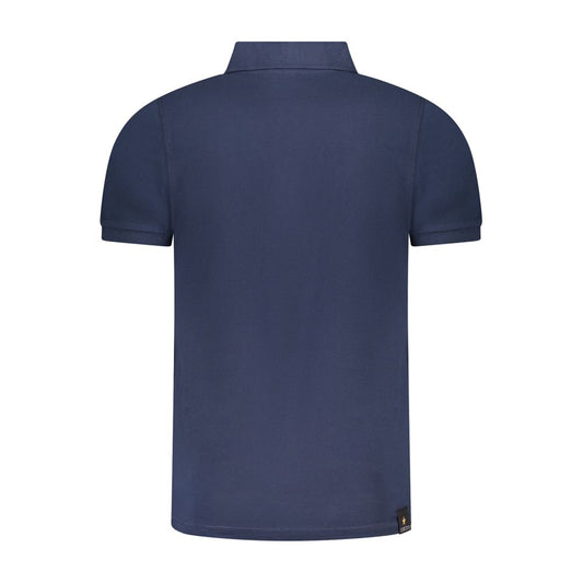 Accademia Militare Blue Cotton Polo Shirt AC-36568-S