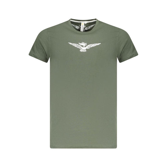 Accademia Militare Green Cotton T-Shirt AC-36575-S