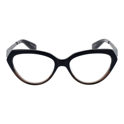 Yohji Yamamoto Black Unisex Glasses Frame