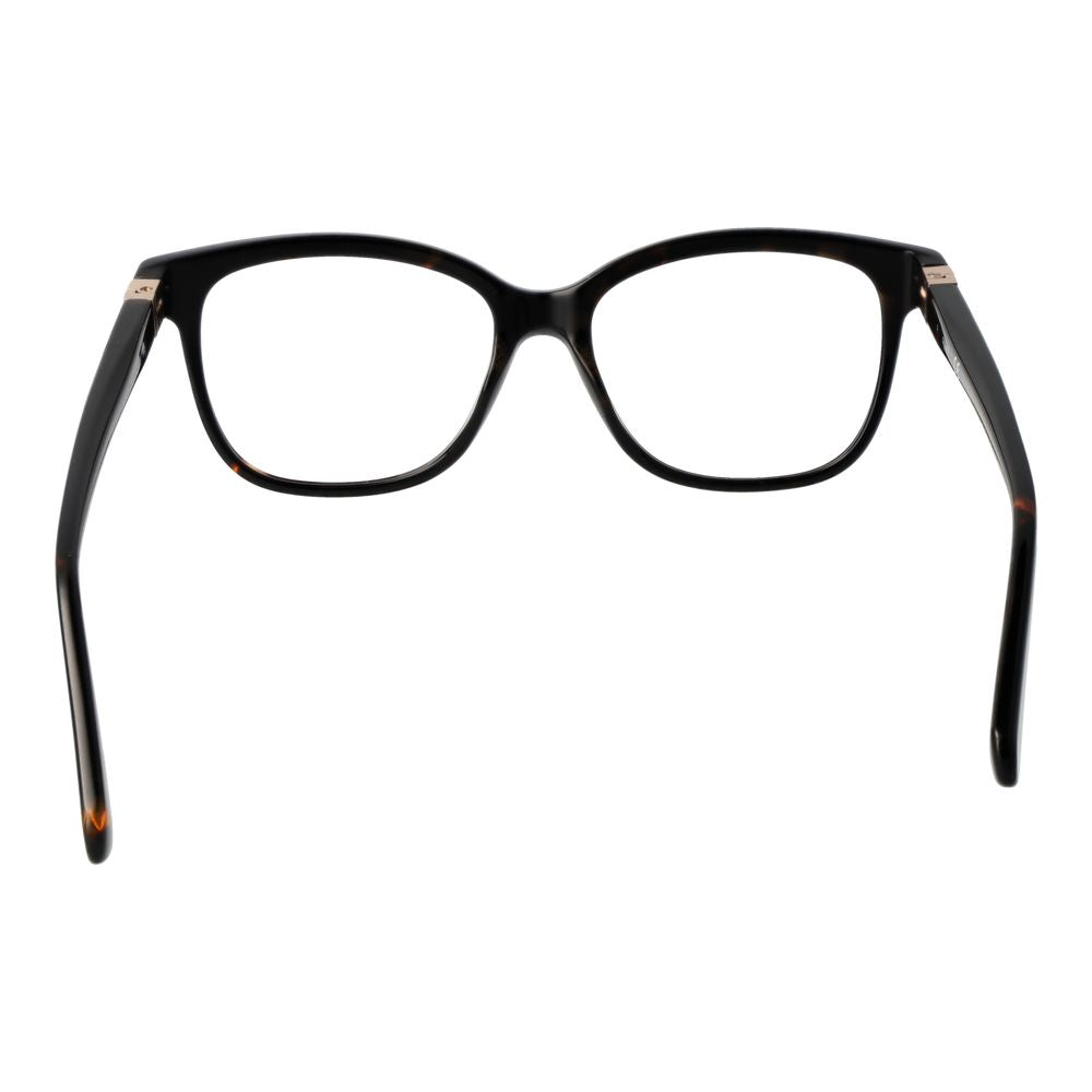 Guess Brown Unisex Glasses Frame, butterfly style, full-rim acetate design, size 51-15-140 with demo lenses and spring hinge for comfort.