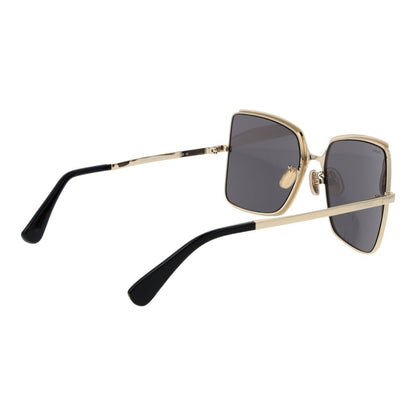 Max Mara Black Metal Sunglasses