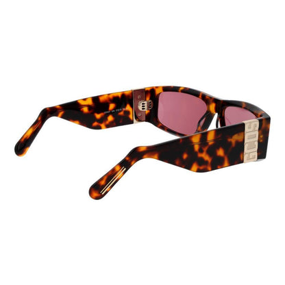GCDS Brown Acetate Sunglasses