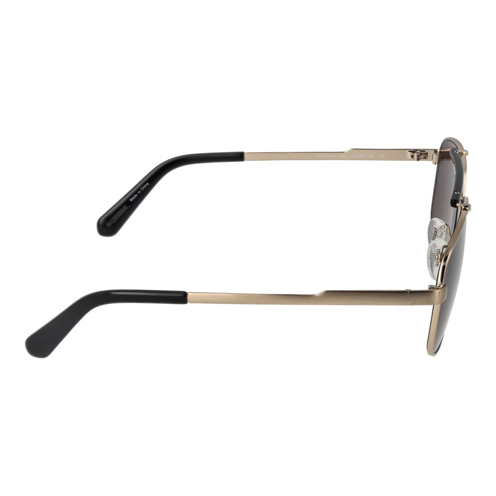 Guess Gold Metal Sunglasses