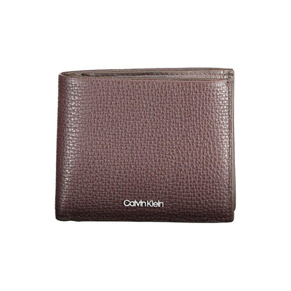 Calvin Klein Brown Leather Wallet