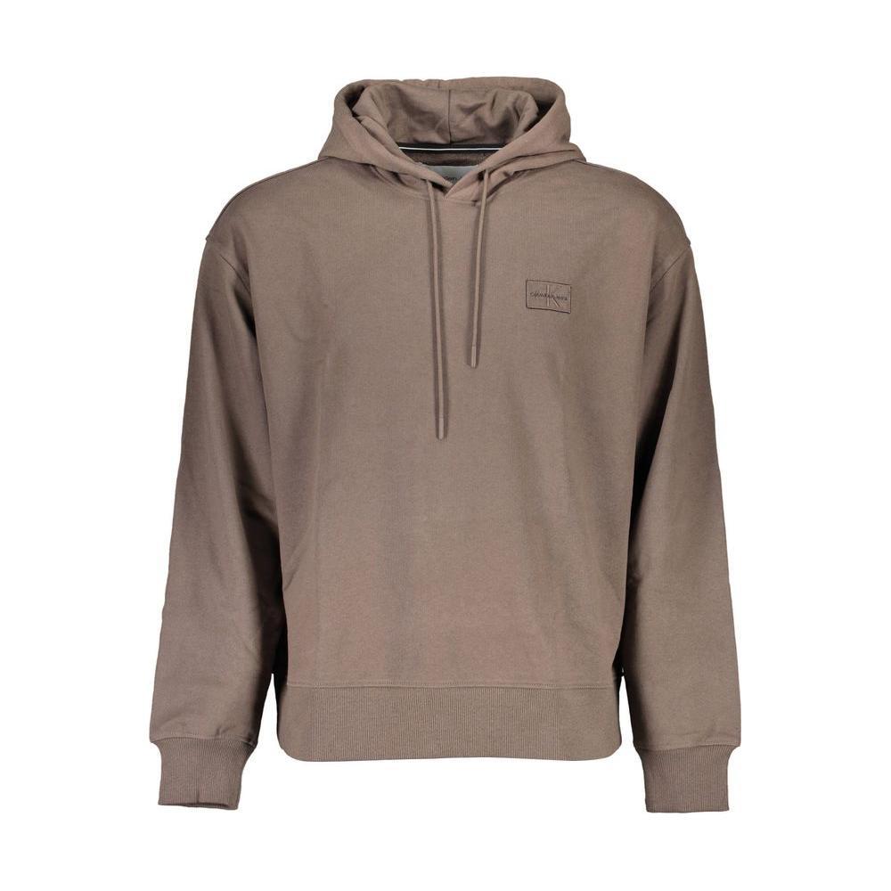 Calvin Klein Brown Cotton Sweatshirt