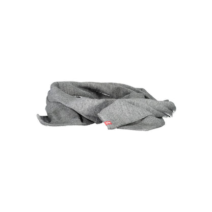 Levi's Gray Marabou Scarf