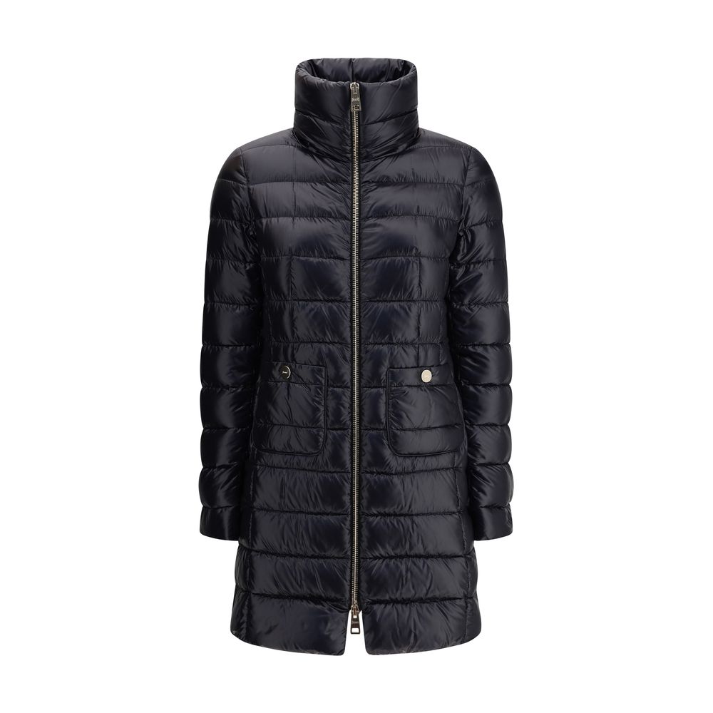 Herno Black Polyamide Full-Length Jacket
