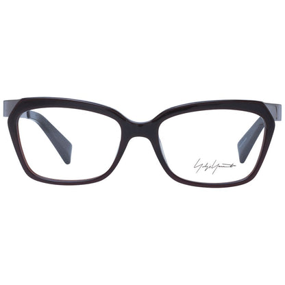 Yohji Yamamoto Brown Unisex Glasses Frame