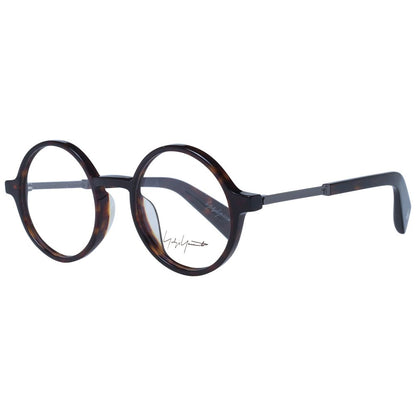 Yohji Yamamoto Brown Unisex Glasses Frame