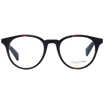 Yohji Yamamoto Brown Unisex Glasses Frame