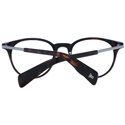 Yohji Yamamoto Brown Unisex Glasses Frame