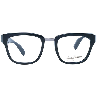Yohji Yamamoto Black Unisex Glasses Frame