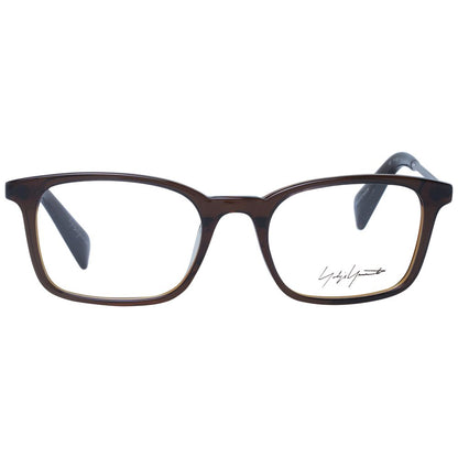 Yohji Yamamoto Brown Unisex Glasses Frame