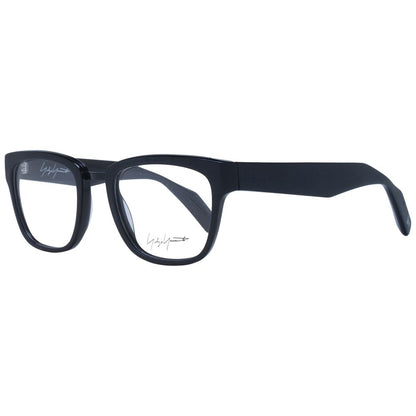 Yohji Yamamoto Black Unisex Glasses Frame