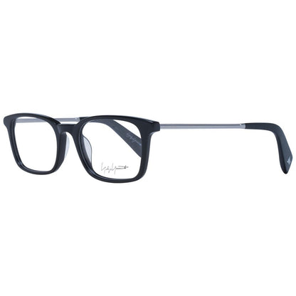 Yohji Yamamoto Black Unisex Glasses Frame