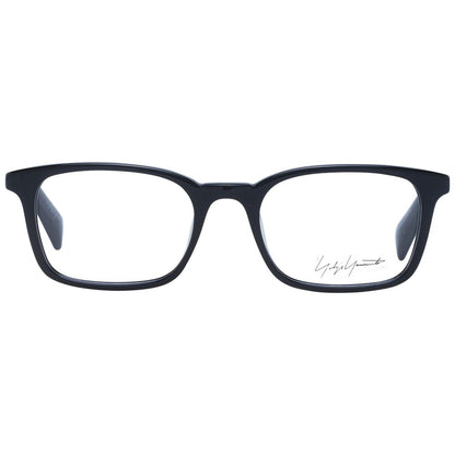 Yohji Yamamoto Black Unisex Glasses Frame