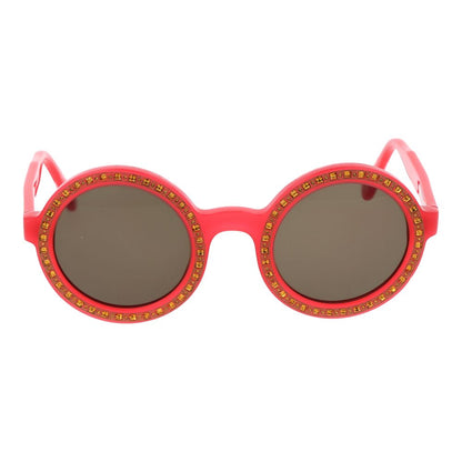 Andy Wolf Red Acetate Sunglasses