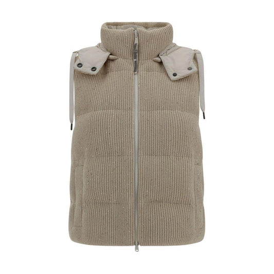 Brunello Cucinelli Hooded Down Vest BR-M0DVT2142CDR24-IT42 | L