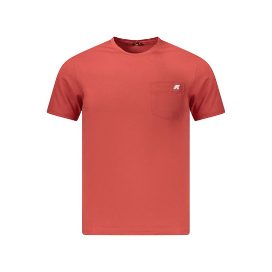 K-WAY Red Cotton T-Shirt