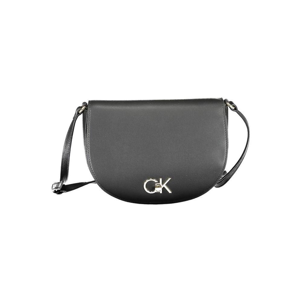 Calvin Klein Black Polyester Handbag