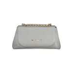 Mario Valentino Gray Polyethylene Handbag VA-32684