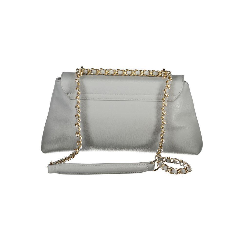 Mario Valentino Gray Polyethylene Handbag VA-32684
