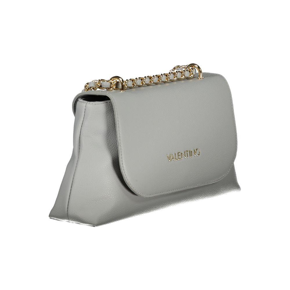 Mario Valentino Gray Polyethylene Handbag VA-32684