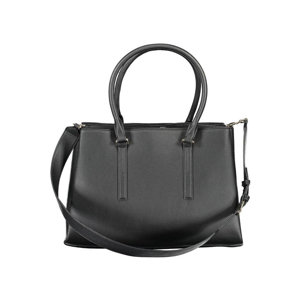 Calvin Klein Black Polyester Handbag