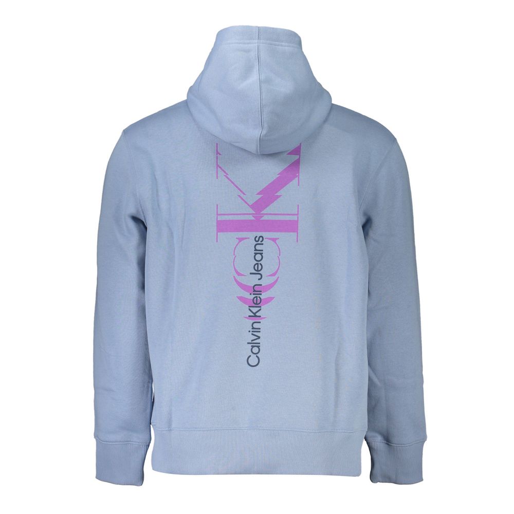 Calvin Klein Blue Cotton Men Sweater