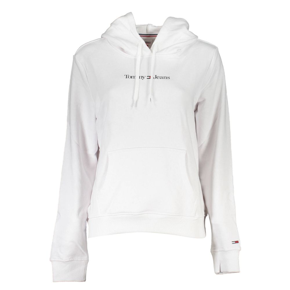 Tommy Hilfiger White Cotton Sweatshirt