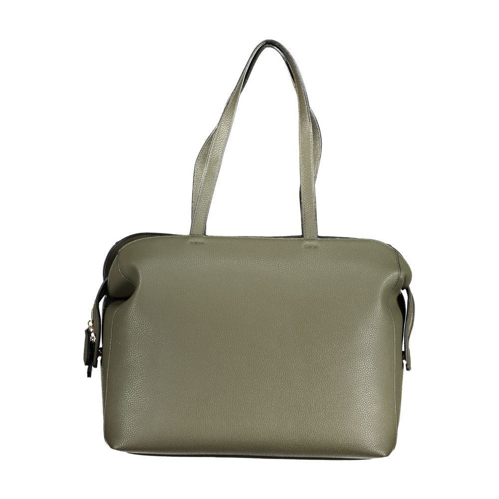 Mario Valentino Green Polyethylene Handbag