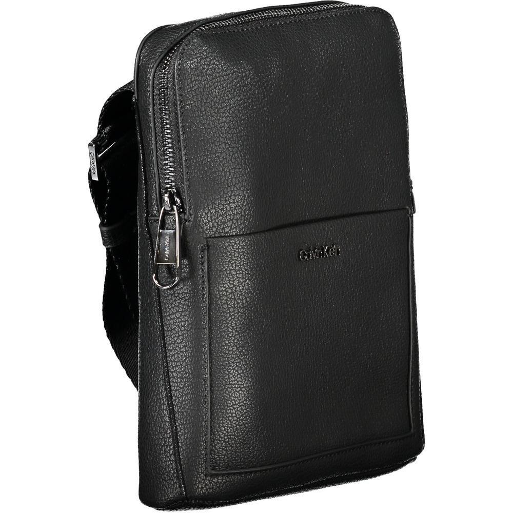 Calvin Klein Black Polyester Shoulder Bag