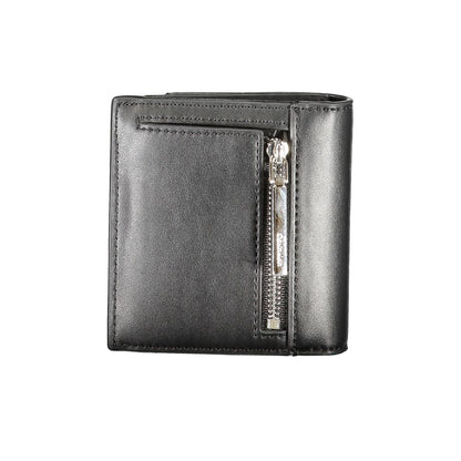 Calvin Klein Black Polyurethane Women Wallet