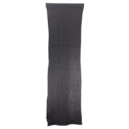 North Sails Nero Cotton Mens Scarf