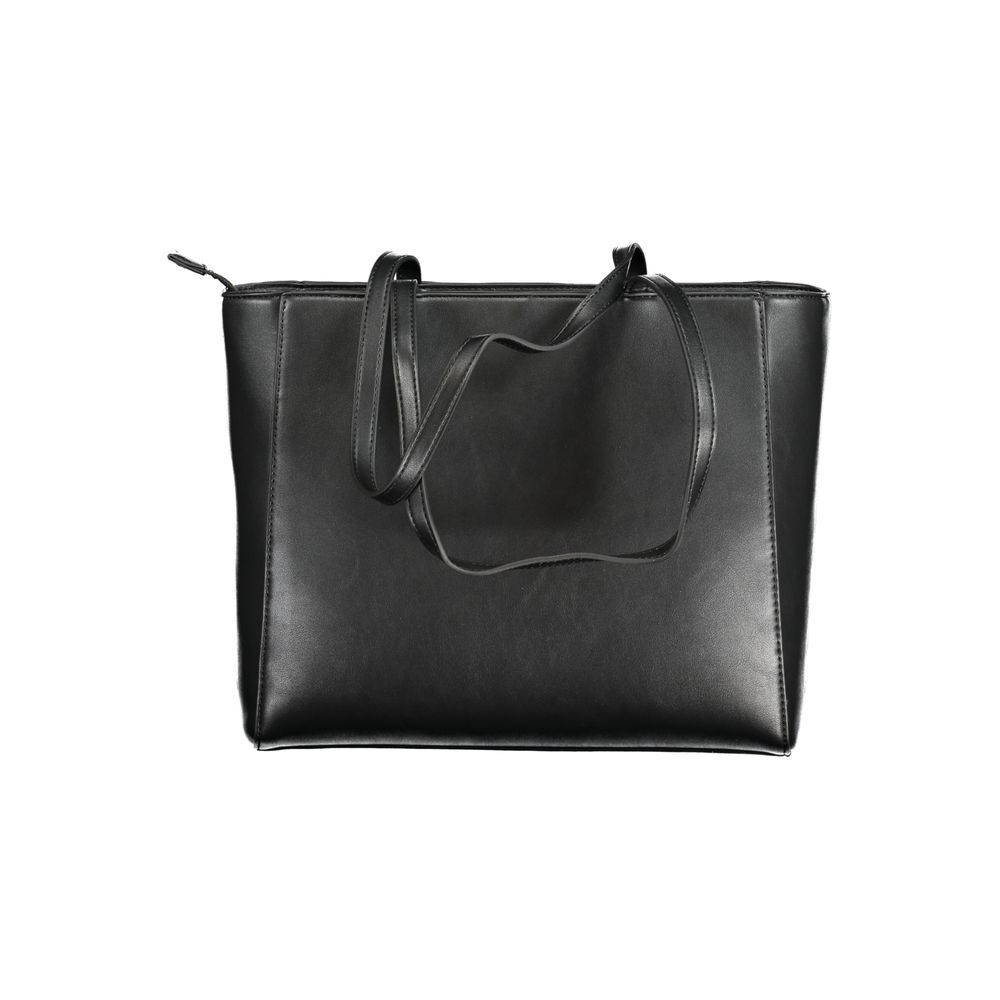 Mario Valentino Black Polyethylene Handbag