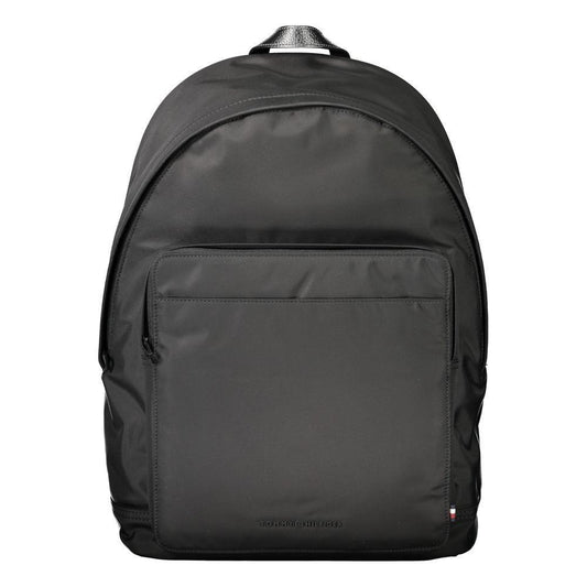 Tommy Hilfiger Black Polyester Backpack TO-33677