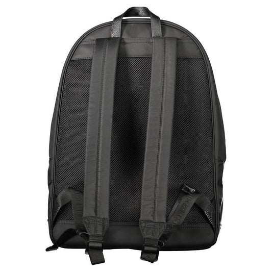 Tommy Hilfiger Black Polyester Backpack TO-33677