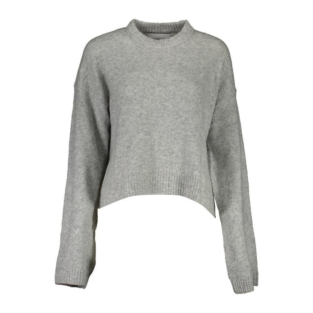 Calvin Klein Gray Wool Sweater