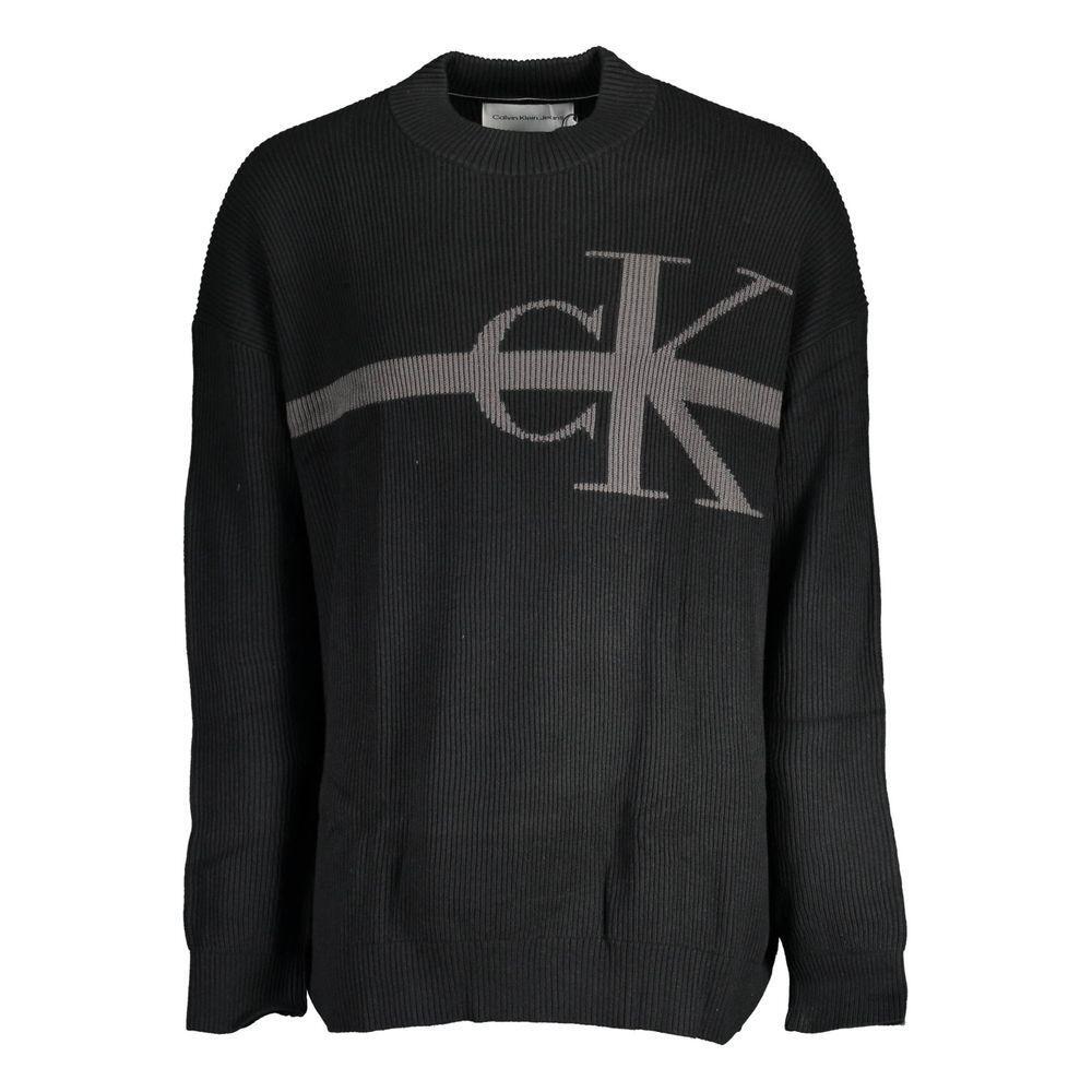 Calvin Klein Black Cotton Sweater