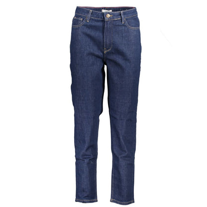 Tommy Hilfiger Blue Cotton Women Jeans