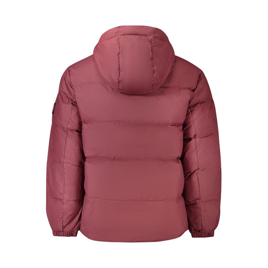 Tommy Hilfiger Red Recycled Polyester Men Jacket