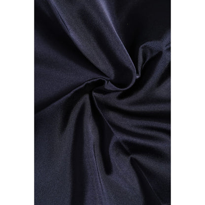 Dolce & Gabbana Dark Blue Silk Square Men Foulard Scarf